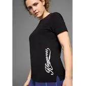 Kangaroos T-Shirt Kurzarm, casual, unifarben, große Größen