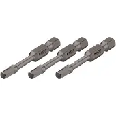 Hazet Schlag-, Maschinenschrauber-Torsions-Bits 2204SLG-5/3 Sechskant massiv 6,3 (1/4 Zoll) Innen-Sechskant Profil 5 Anzahl Werkzeuge: 3