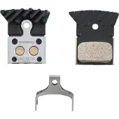 Shimano Metallischer Bremsbelagsatz mit Kühlrippen L04C