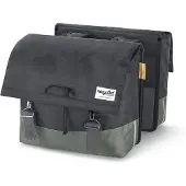 URBAN PROOF recycling Fahrradtasche DOUBLE 40L grau/grün