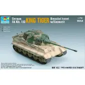 Trumpeter King Tiger Henschel Turret w/Zimmerit