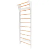 FitWood of Scandinavia Sprossenwand "Taimi", Weiß mit Birke