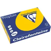 Clairefontaine Sonnenblumengelb A4 Farbiges Papier 160 g/m² (250 Blatt)