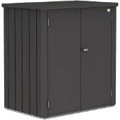 Biohort Terrassenschrank Romeo, dunkelgrau metallic, feuerverzinkter Stahl