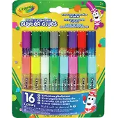 Crayola kleberohre Glitter GluePip Squeks Junior 16-teilig