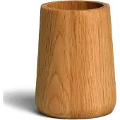 Möve OAK Zahnbürstenhalter (wood), Freistehender Zahnbürstenhalter, Holz, Holz, Tisch, 80 mm, 80 mm