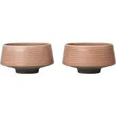 Broste Copenhagen Miko Schüssel dusty pink 2er Set