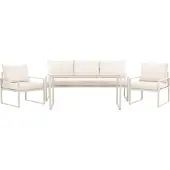 Ebuy24 Venture Design Sofa-Set Catania Beige