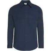 Calvin Klein Hemd LV04LB145G Dunkelblau Slim Fit