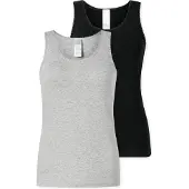 Schiesser Tanktop Damen 182906 Modern Multipacks Assortiert 2 (2er Set)-S