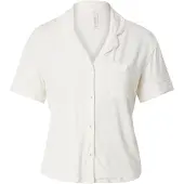 Hunkemoller Kurzärmelige Jersey-Jacke Essential Weiß