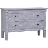 vidaXL Sideboard mit 2 Schubladen 90 x 30 x 60 cm Massivholz Mahagoni