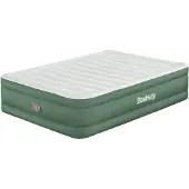 Bestway Toughlite TPU-Doppelluftbett mit integrierter Elektropumpe 203 x 152 x 46 cm