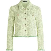 Betty Barclay Blazer in Hellgrün/ Weiß - 36