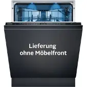 Siemens iQ500 SX65ZX07CE, Voll integriert, Standardgröße (60 cm), Schwarz, Berührung, 1,75 m, 1,9 m