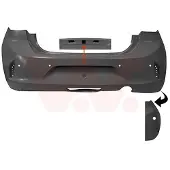 VAN WEZEL Stoßfänger 3805543 hinten für Opel