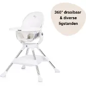 Chipolino Vision 360 drehbarer Hochstuhl mit Esswanne und Sitzkissen