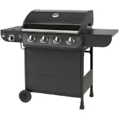 El Fuego Gasgrill Columbus 4+1 AY0563 schwarz mit Seitenbrenner
