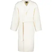 Cawö Bademantel 5623 Kapuze Herren Nature-XL