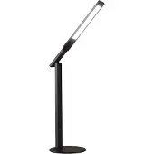 FABAS LUCE Ideal - schwarze Tischlampe - Integrierte 10-W-LED, Touch-dimmbar, CCT (3000 K, 4000 K, 5000 K, 6000 K)