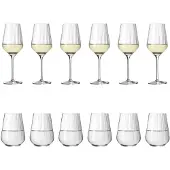 Ritzenhoff STERNSCHLIFF WEIßWEIN- UND WASSERGLAS-SET #1 VON DESIGN TEAM