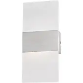 FISCHER&HONSEL GMBH Wandlampe FODER, alu / grau / zink, für Wohn- / Esszimmer, Metall, Modern, Wandleuchte, Wandlampe Innen