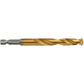 Milwaukee SHOCKWAVE Metallbohrer 10,0 x 120 mm HSS-G RED HEX Titan 1/4 Zoll 5...