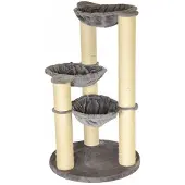 Nanook Kratzbaum Holiday 3 Schlafmulden 104x60cm standfest stabil grau