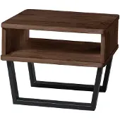 Hasena Nachtkonsole "Surf", braun (braun, anthracit), B:48cm H:36cm T:38cm, Massivholz, Sideboards, Nachtkonsole