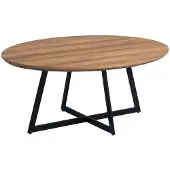 M2 Couchtisch/ Sofatisch Yarra in braun - MDF, Metall, 90x38,5x70cm