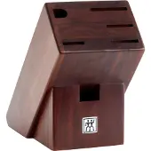 Zwilling Messerblock VierSterne Walnuss - B/H/T ca. 19.00x29.00x19.00