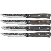 Zassenhaus Steakmesser Set HUNTER Pakkaholz