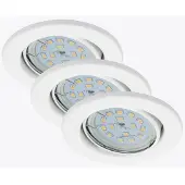 Briloner LED Einbauleuchten weiß 3er-Set3xGU10/5W (7220-036) schwenkbar