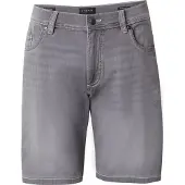 Bugatti Herren Jeans-Bermuda im Used-Wash-Design