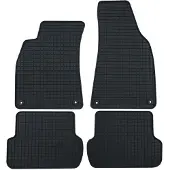 Petex Gummimatten passend für Alhambra ab 09/2010 5-7 Sitzer vorne und Fahrgastraum 1. Sitzreihe Fußmatten schwarz 4-teilig