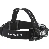 Moonlight - Stirnlampe - Bright as Day 2000 - schwarz