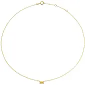 Jackie Gold Medina Citrine Halskette aus 14 Karat Gelbgold