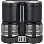 Krups Duothek Plus, Filterkaffeemaschine, 1 l, Gemahlener Kaffee, 2200 W, Schwarz