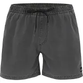 Quiksilver Badeshorts "EVERYDAY SURFWASH VOLLEY 15", Herren, Gr. XS, N-Gr, schwarz, Web, Polyester, unifarben, Badehosen Badeshorts, unifarbenes Design, mit Brandlabel, schnell trocknendes Polyester