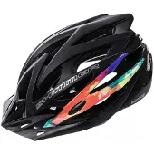 Meteor Shimmer Fahrradhelm Herren Damen Kinder-Helm MTB rollerhelm M 55-58 schwarz