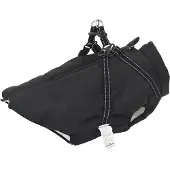 vidaXL Hundemantel mit Geschirr Wasserdicht Reflektierend Schwarz L44