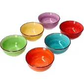 MamboCat 6er Set Snack-/Dipschale Uni bunt 12cm - 24326734