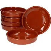 MamboCat 6er Set Cazuela Ton-Schale Bruno Ø 20cm Größe L Mittelalter Wikinger