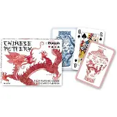 Piatnik Chinese Pottery Spielkarten – Doppeldeck