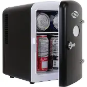 OEM Minikühlschrank Rot, Kompakt, Tragbar, für Kosmetik, Getränke & Snacks, Coca-Cola Polar-Bären Design
