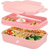 OEM Gepolijste Aluminium-Lunchbox - Reisegepäck - Schule - Für Kinder und Erwachsene