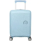 American Tourister Soundbox Mini Reisekoffer 22L & Urban Groove City Kinder Rucksack 7L, Pastel Blue