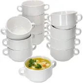 MamboCat 12er Set Stiva Suppenschale weiß 250 ml****Vorpackplatz: REIHE 42.6///PLATZ 9