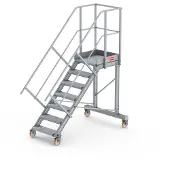 Altrex Podesttreppe fahrbar 45° 7 Stufen
