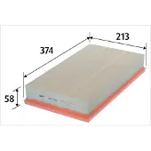 Valeo Luftfilter 585596
